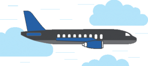 Air cargo charter plane